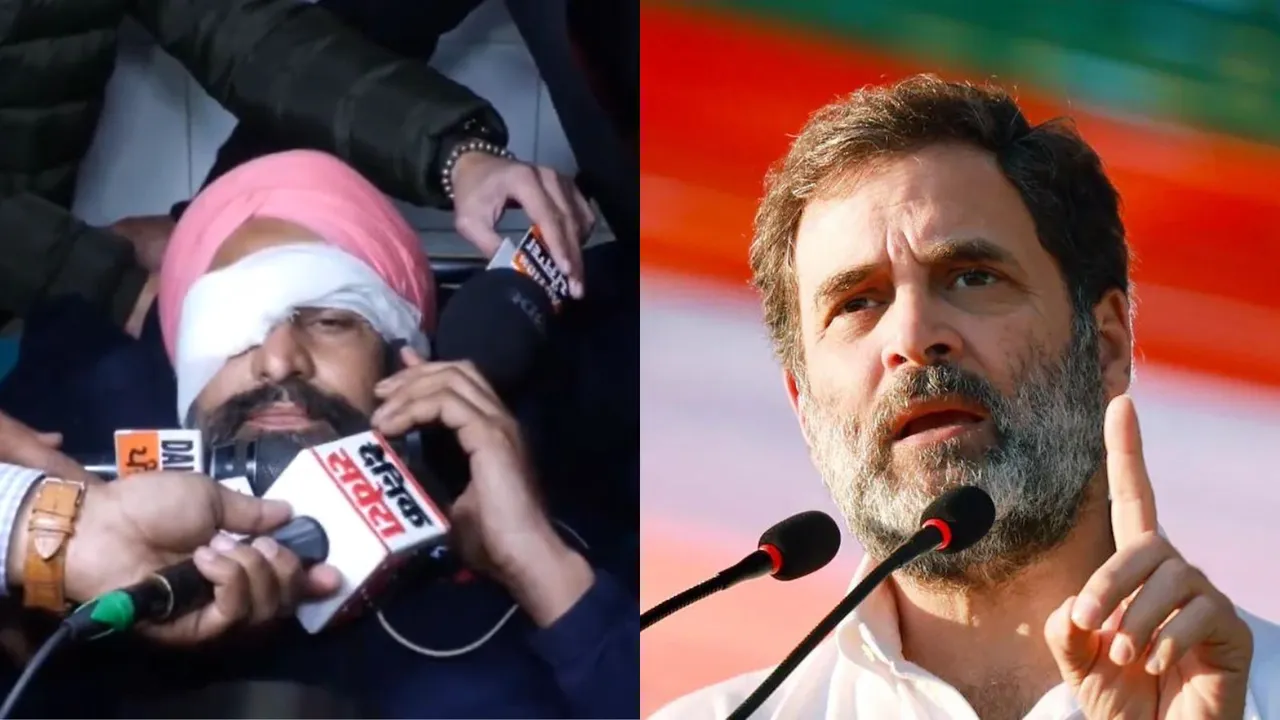 Rahul Gandhi Farmers Protest